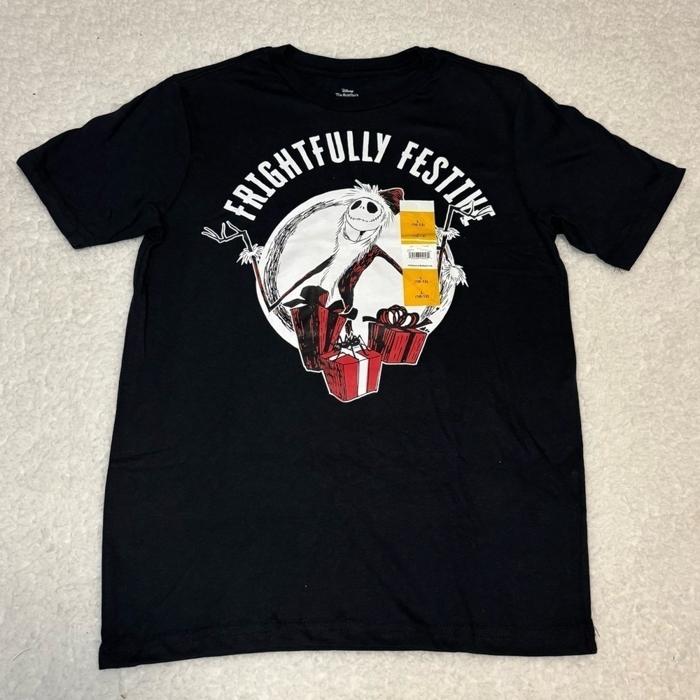 Nightmare Before Christmas Kids Santa Jack Graphic T-shirt